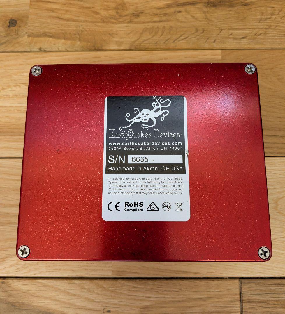 ギター EarthQuaker Devices / Palisades Red