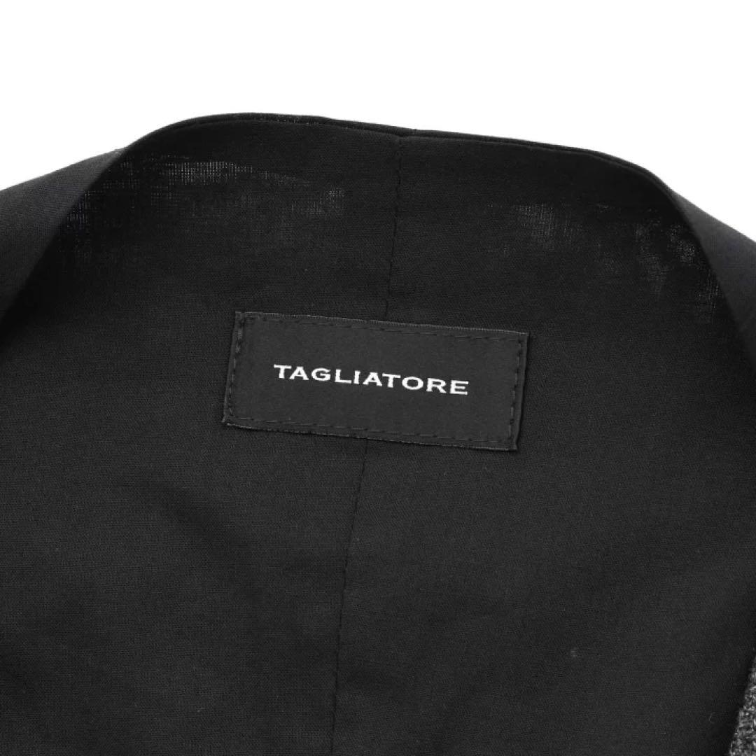 【新品未着用・タグ付き】タリアトーレストレッチウールジレ ブライアン グレー46