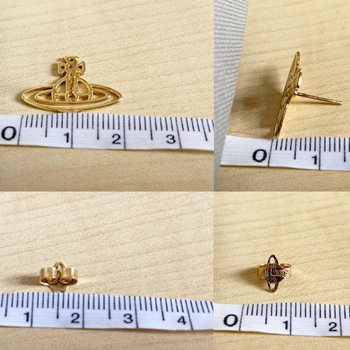【再値下】ヴィヴィアン ゴールドオーブ　ピアス　箱・保存袋