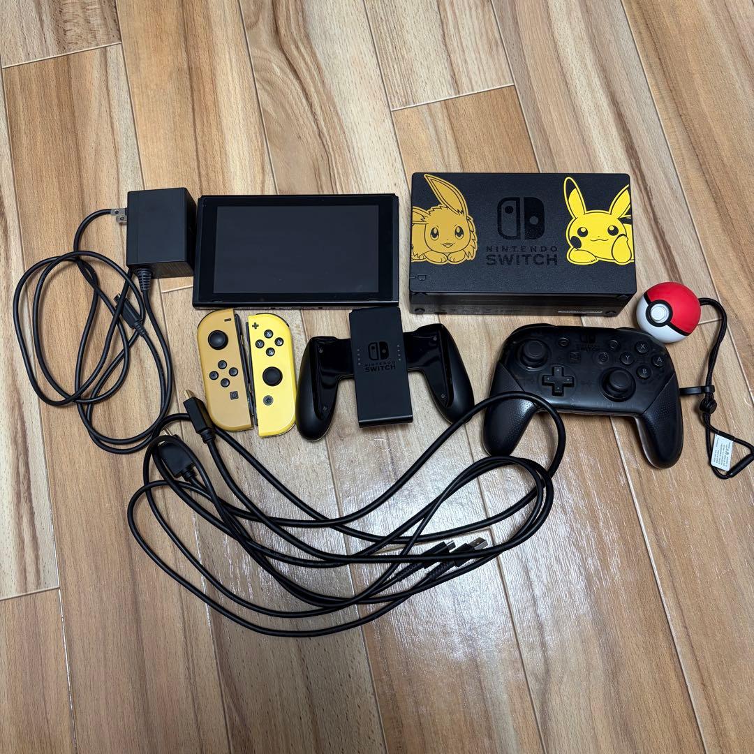 Nintendo Switch ポケモン ピカチュウ イーブイ セット 本体
