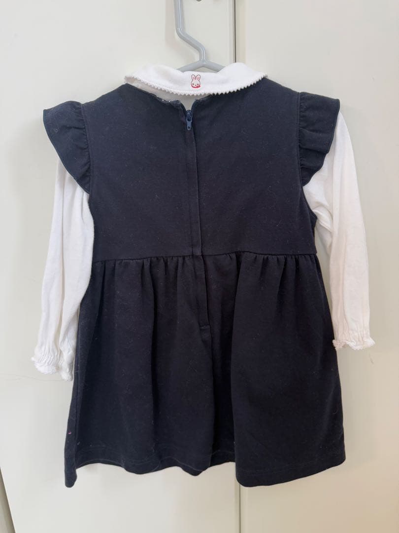 familiar ネイビー ワンピース