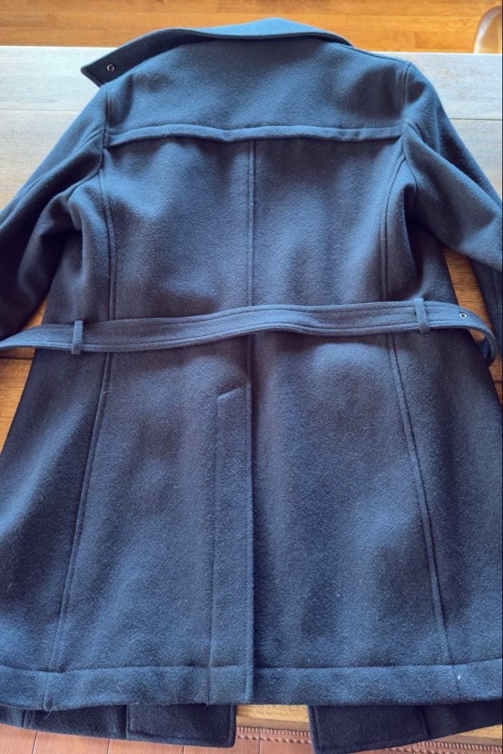 トルネードマート　ゼロ　返し衿型メルトントレンチコート