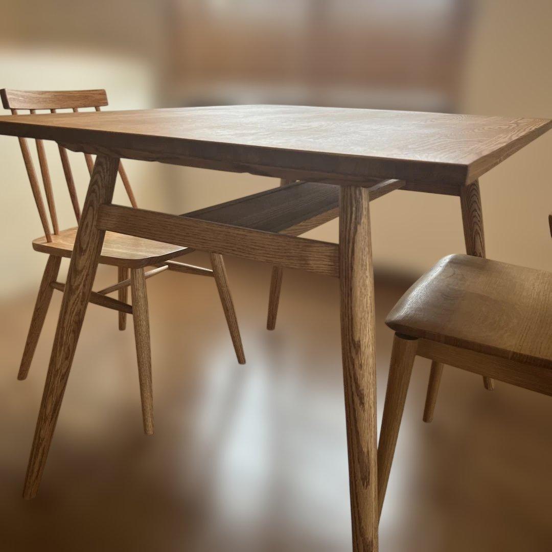 momo natural ダイニングテーブル vent rect top