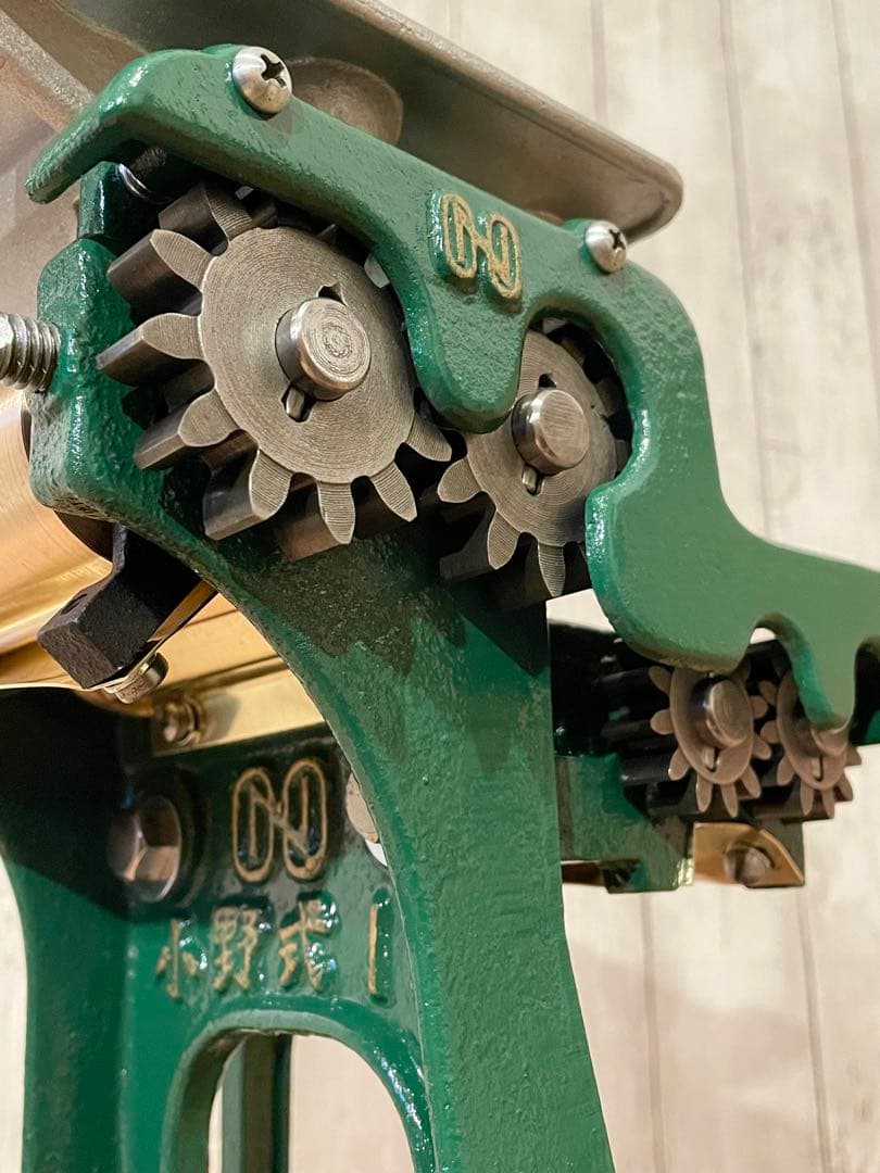 小野式製麺機【2510-09】説明書コピー.トラブル予防運用ガイド.麺帯ハンガー