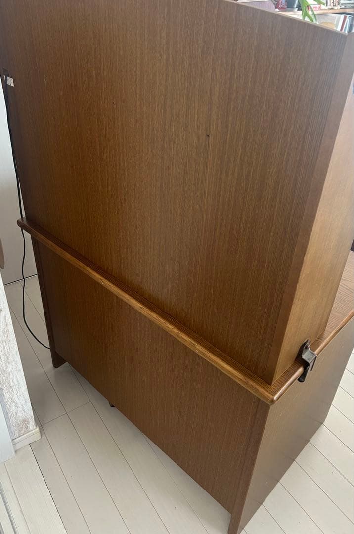 浜本工芸　学習机　本棚付き　袖机　フルセット　USED 皇室御用達　高級