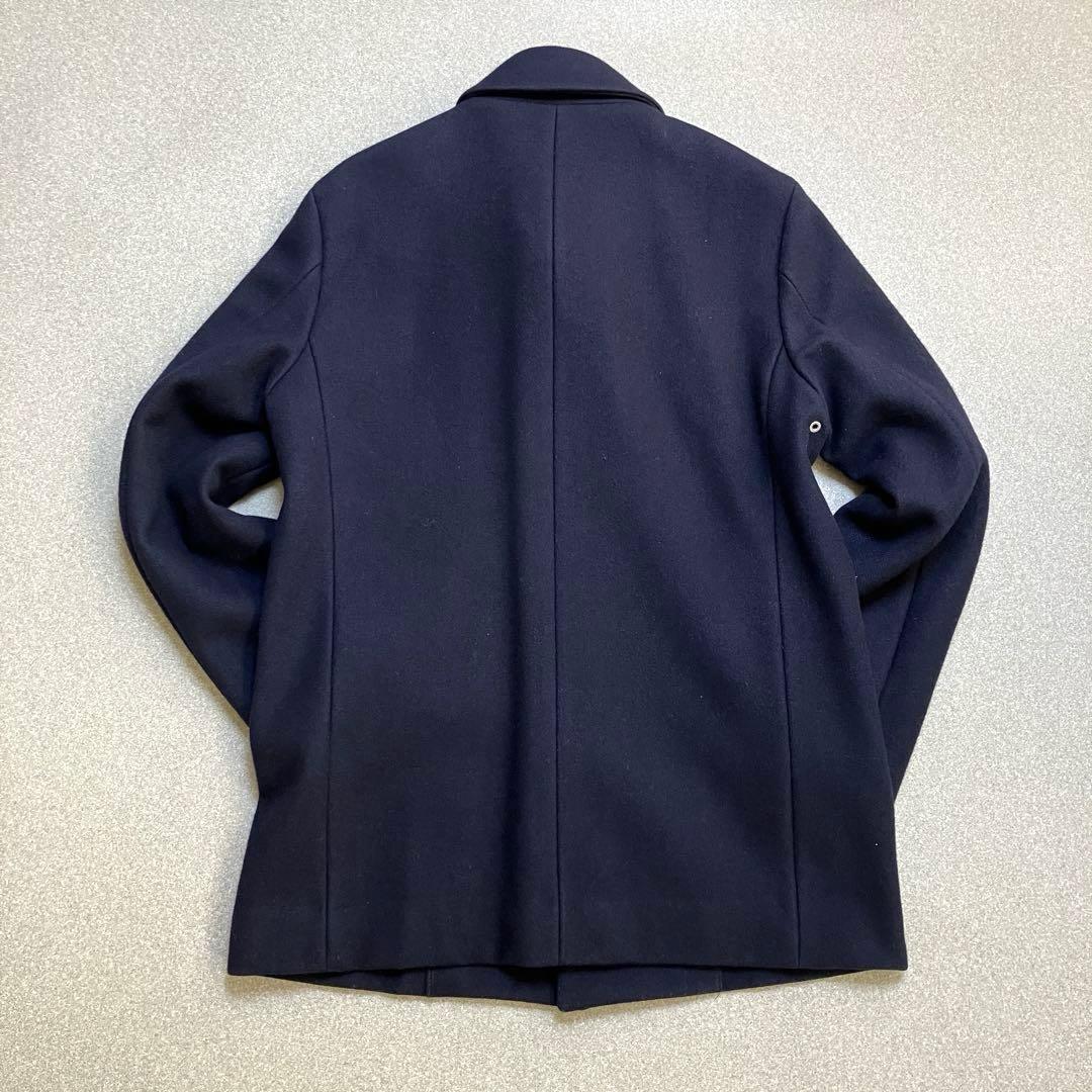 マッキントッシュ メルトン ステンカラーコート ネイビー