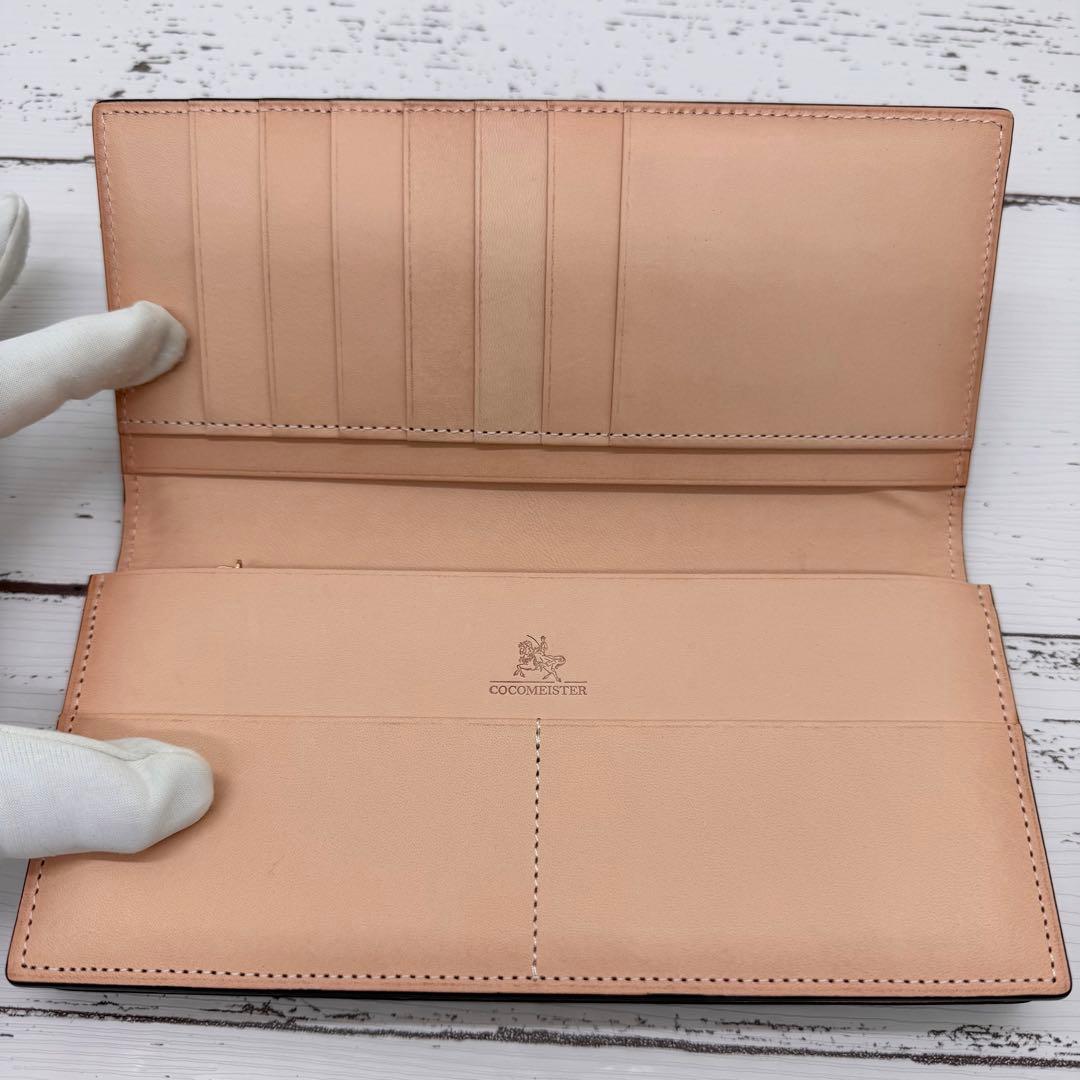 新品・未使用　ココマイスター　ブライドルインペリアルウォレット　レザー　黒