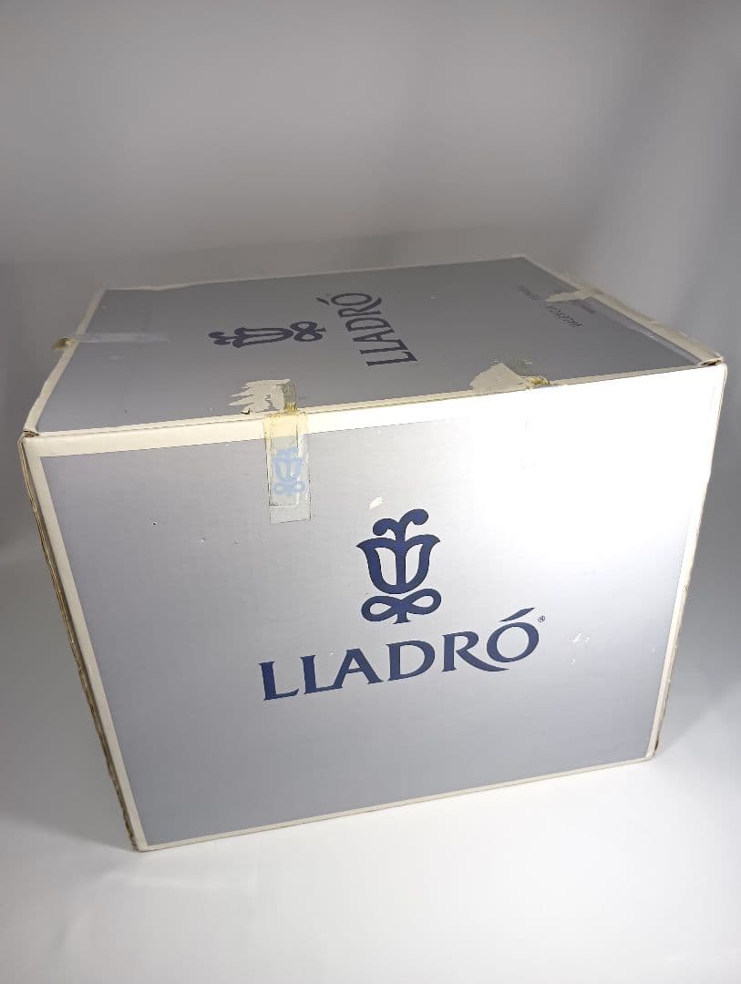 リヤドロ ママのお手伝い 美品 希少品 8028 箱付き 置物