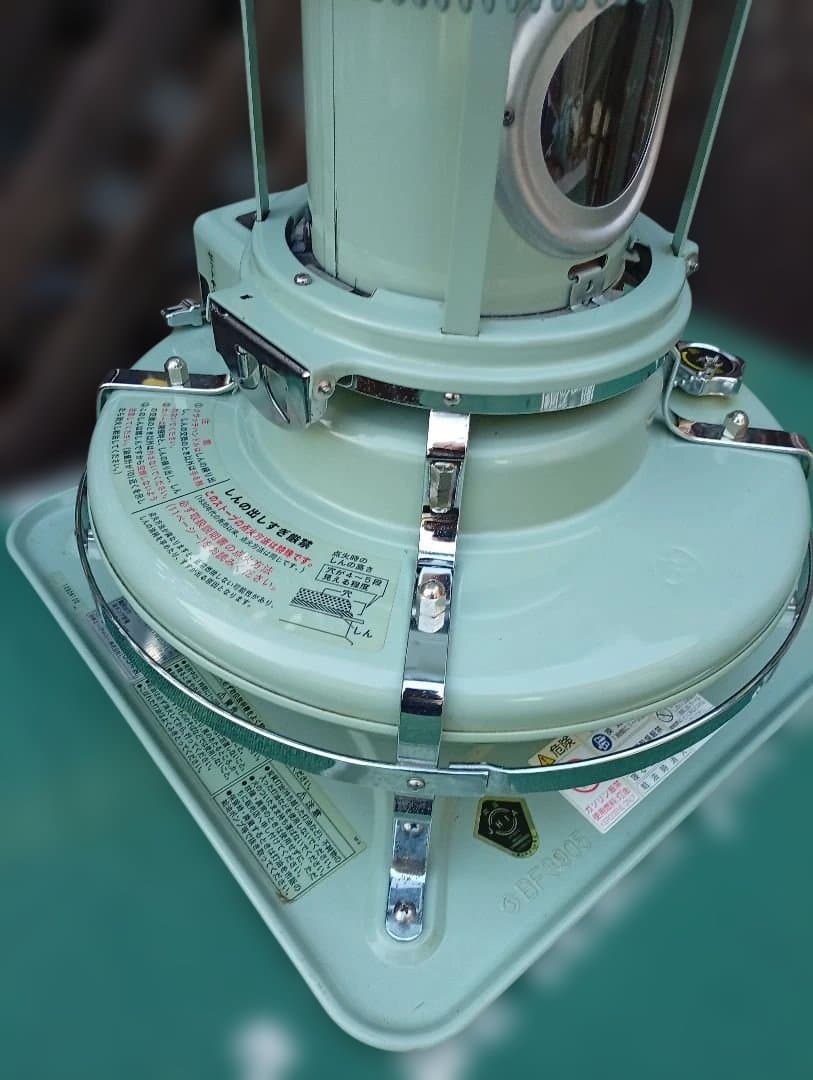 アラジンメンテナンス済。純正芯交換済。取り扱い説明書。グリーン