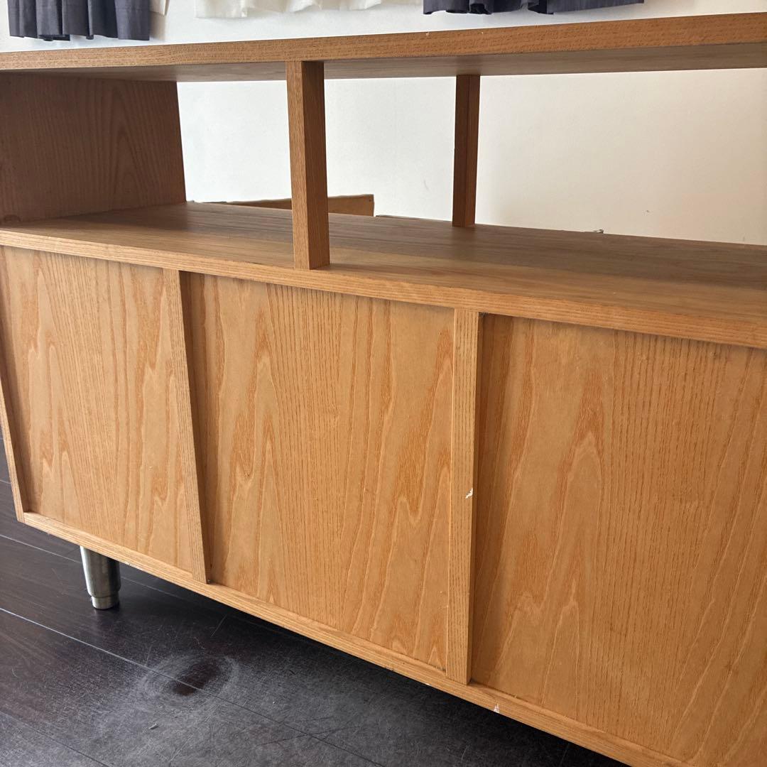 TRUCK FURNITURE希少初期サイドボードキャビネットターンテーブル台