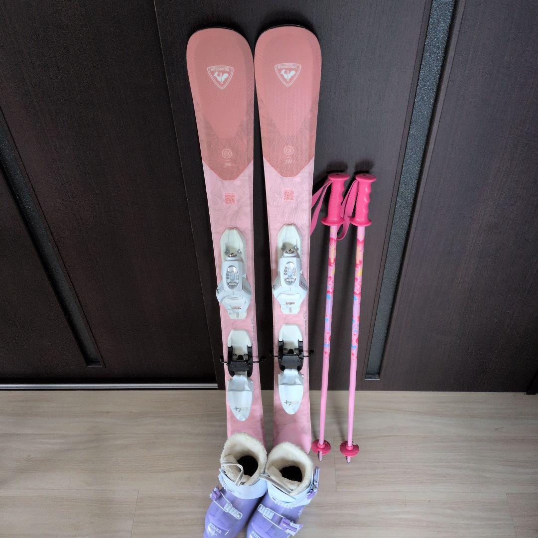 ロシニョールジュニア スキーセット110cm　ブーツ18cm