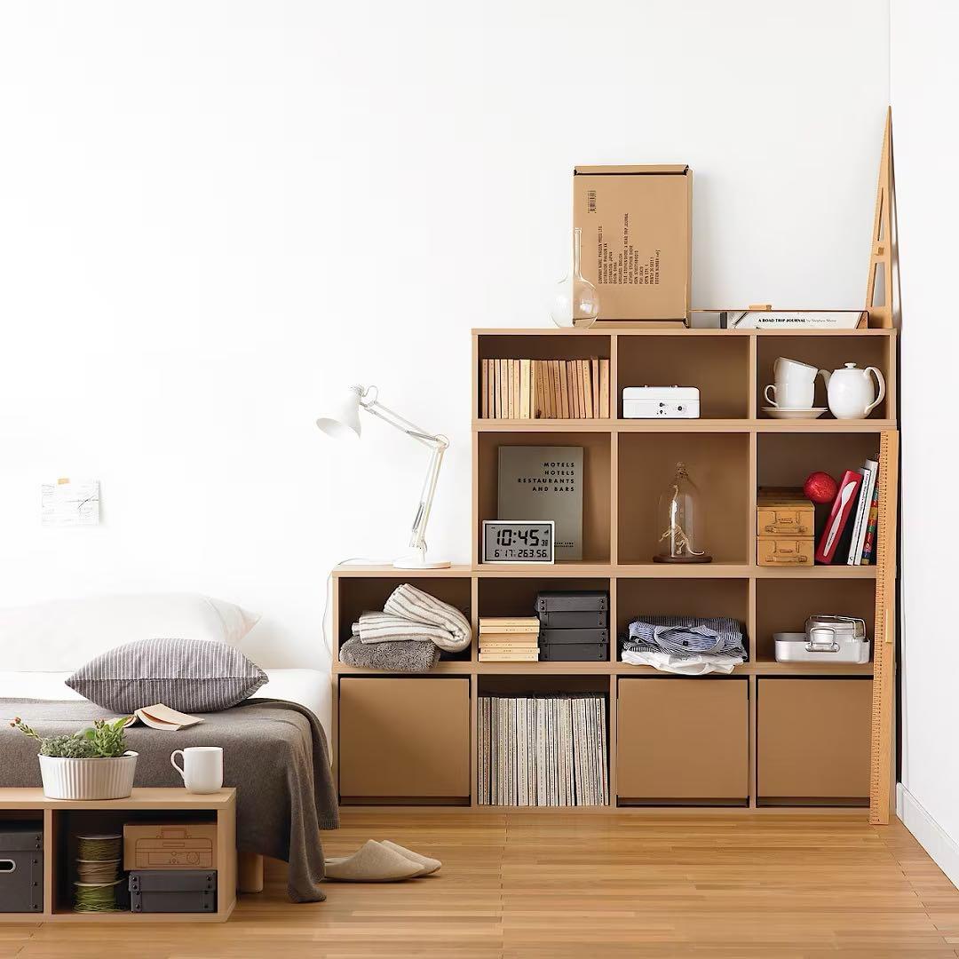 ☘️送料無料⭐️美品⭐️２個セット⭐️無印⭐️廃盤希少⭐️パルプボードボックス⭐️