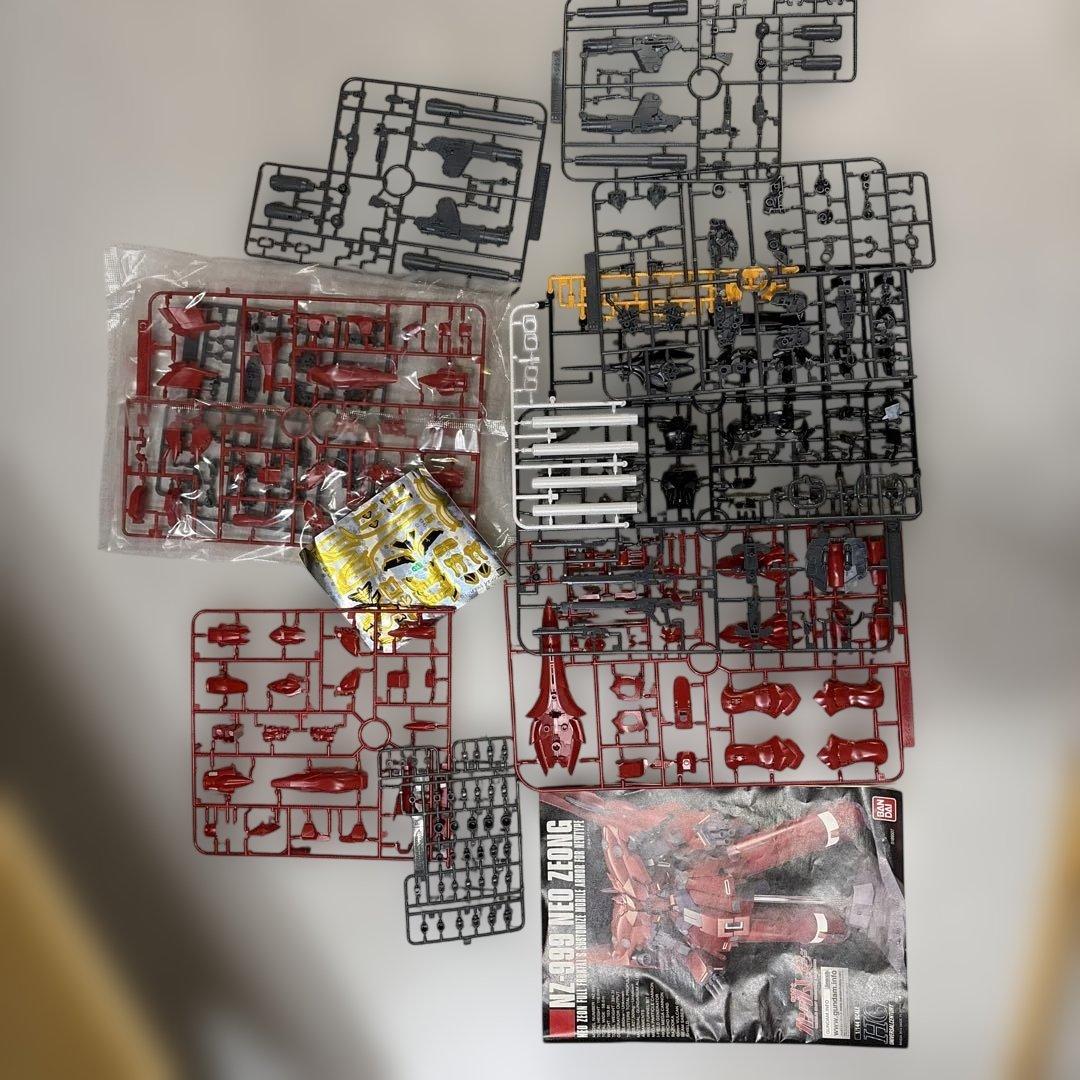 【ジャンク】HGUC 1/144 ネオ・ジオング　おまけ付き