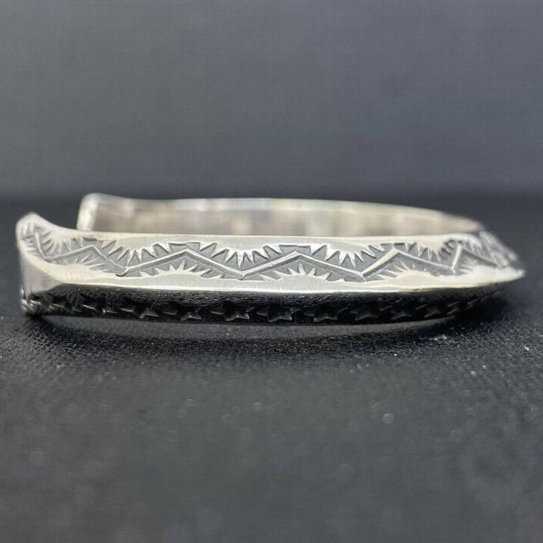 美品 NAVAJO Sunshine Reeves ネイティブ スター バングル