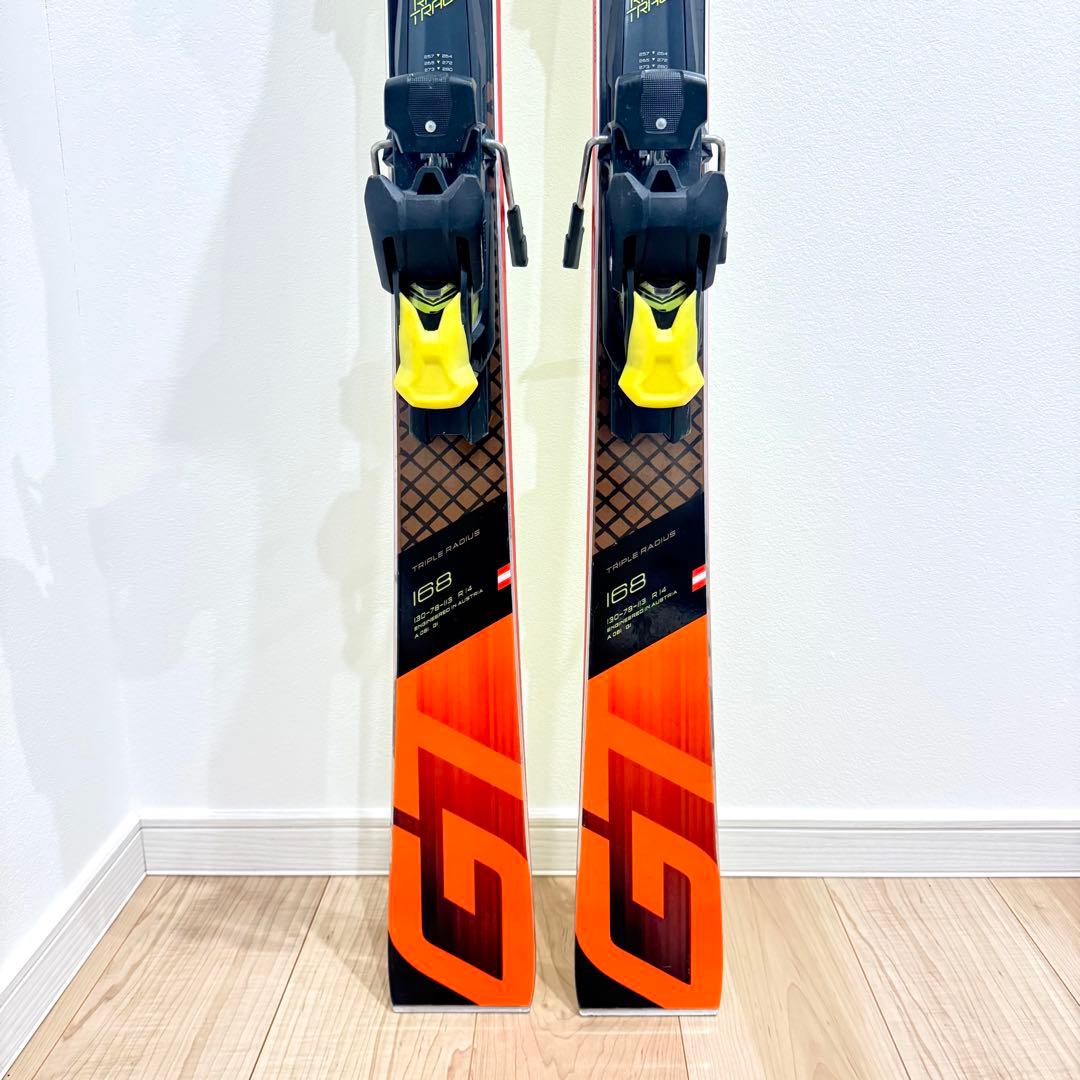 【美品】　FISCHER RC4 THE CURV 168cm スキー板