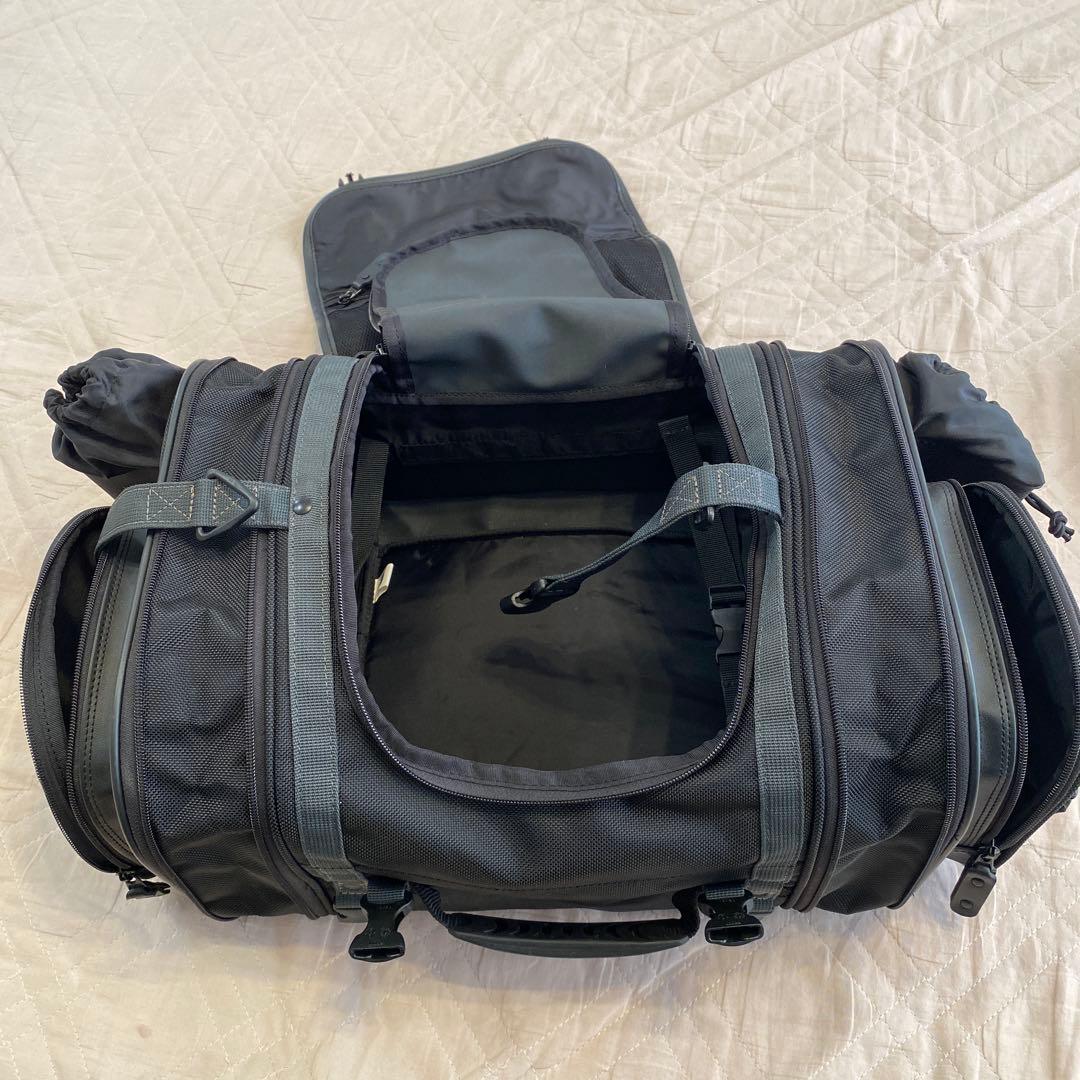 Moto Fizz ブラックバッグ 拡張可能