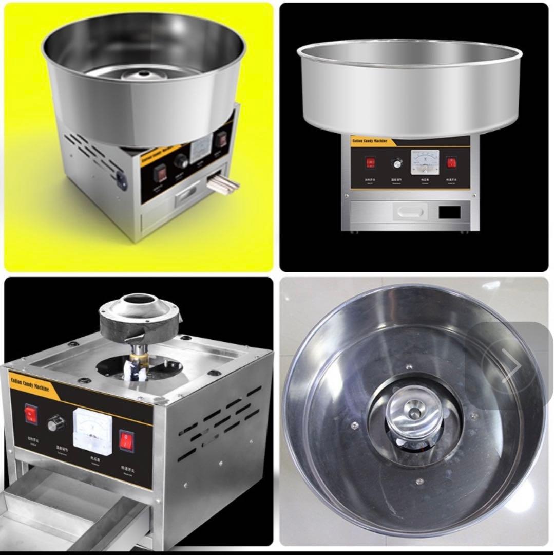 綿菓子メーカー ステンレス鋼製 ピンク