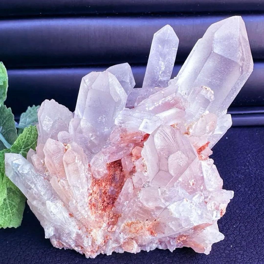 爆レア❗️浄化❗️超綺麗♡超強いパワー ピンク ヒマラヤ クラスター天然石A1522