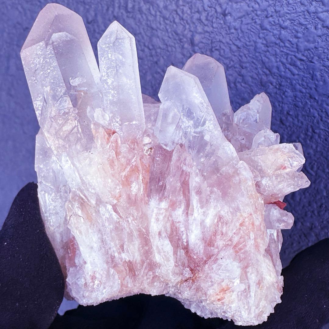 爆レア❗️浄化❗️超綺麗♡超強いパワー ピンク ヒマラヤ クラスター天然石A1522