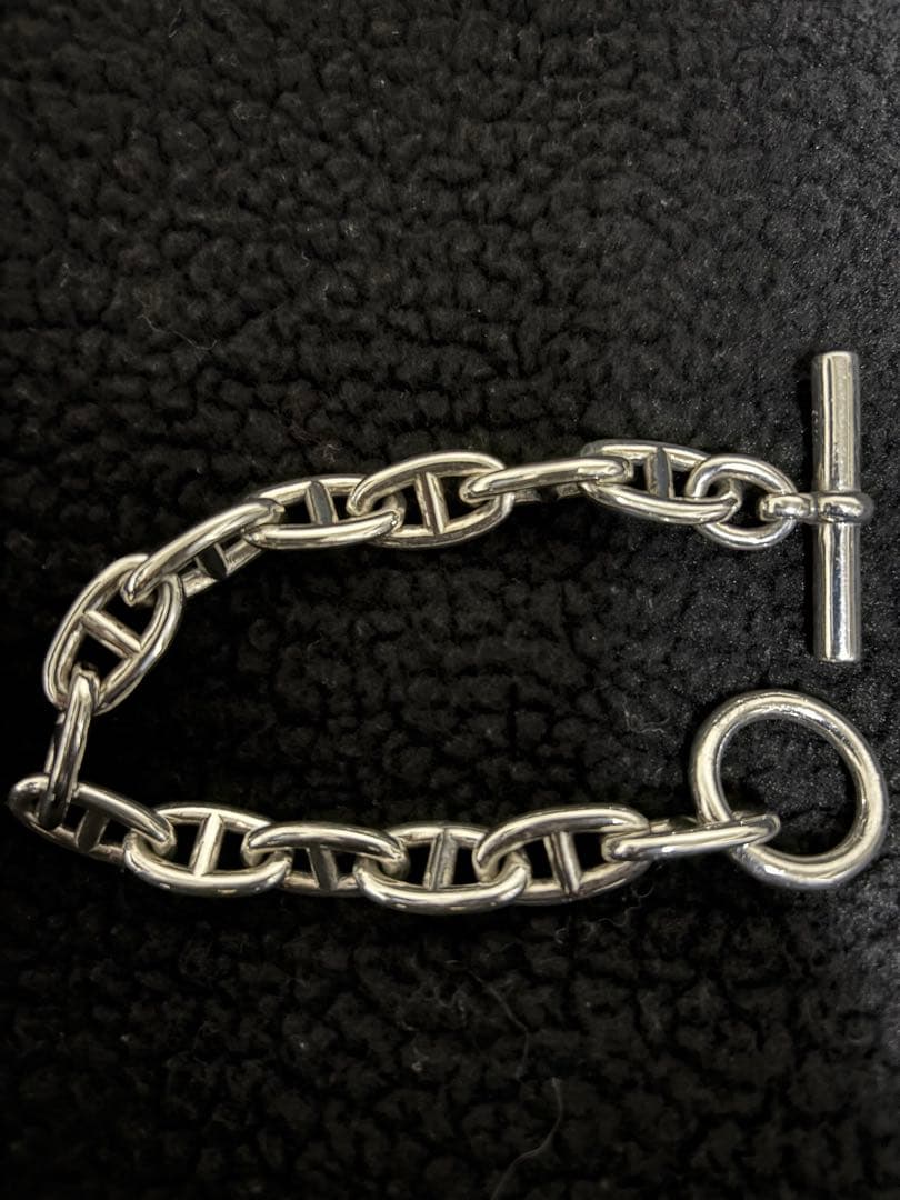シルバー925 アンカーチェーン　ブレスレット シェーヌダンクル　GM 13
