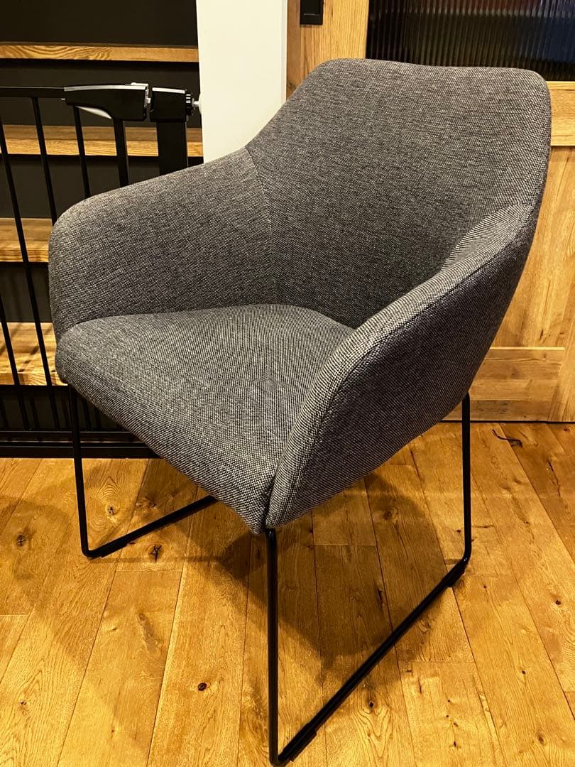 美品　IKEA イス　グレー　トッスベルグ
