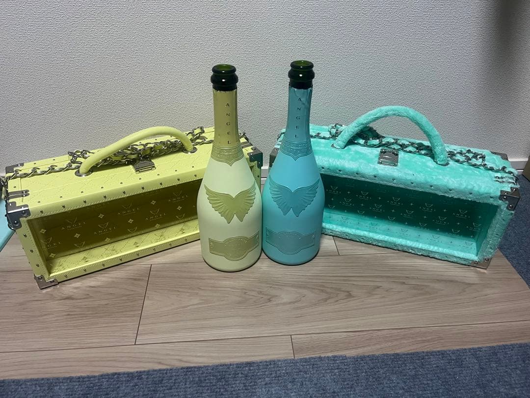 MONCLAR　エンジェルシャンパン　空瓶＋ケース　5セット