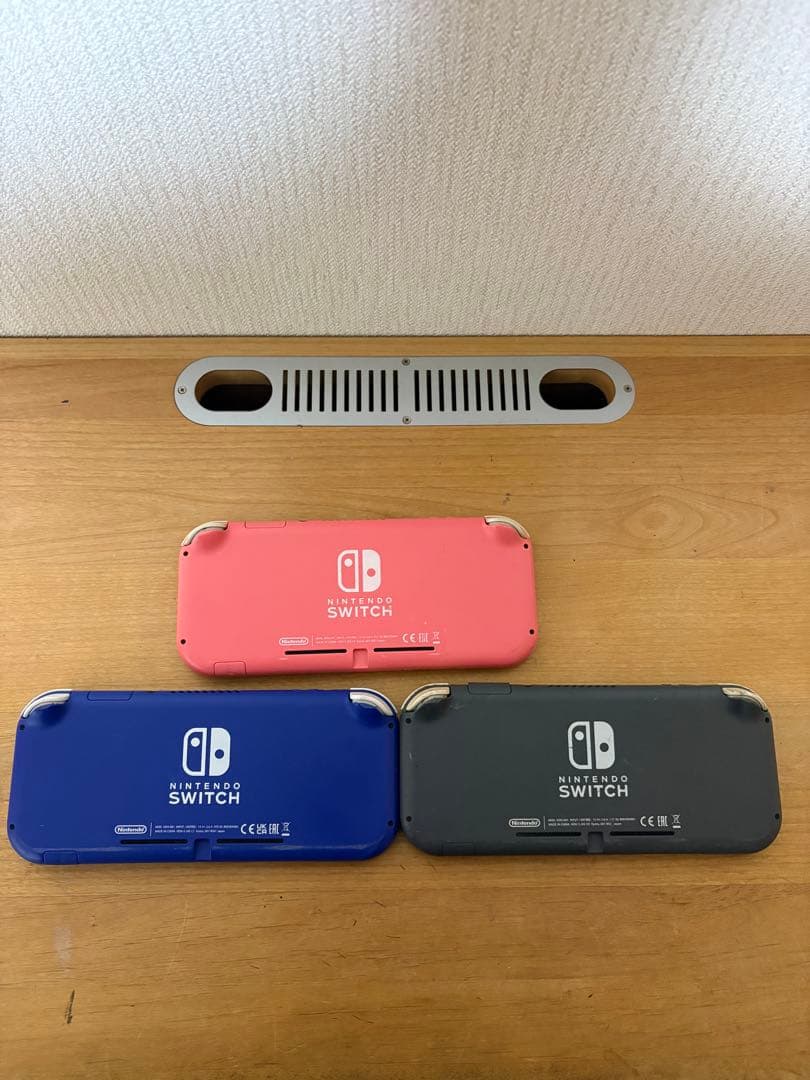 【ジャンク品】Nintendo Switch Lite本体3台
