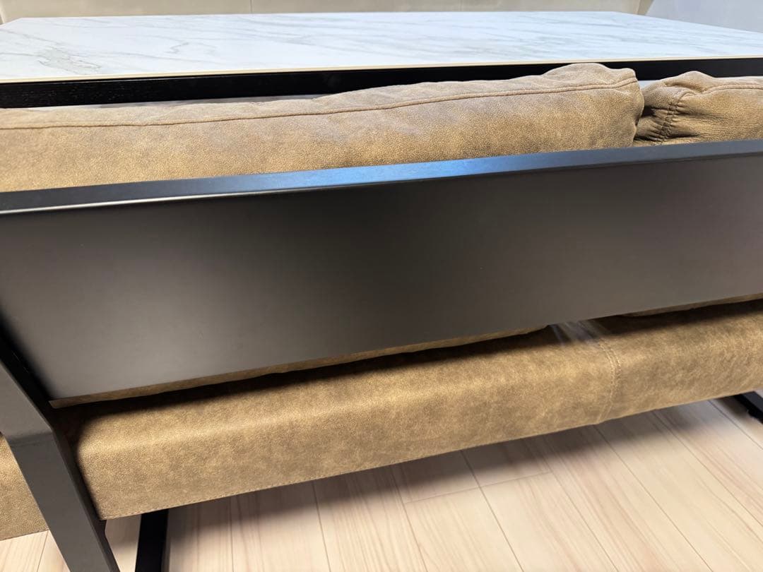 ※2/28まで【美品】ダイニングテーブル セラミック天板 6人掛け