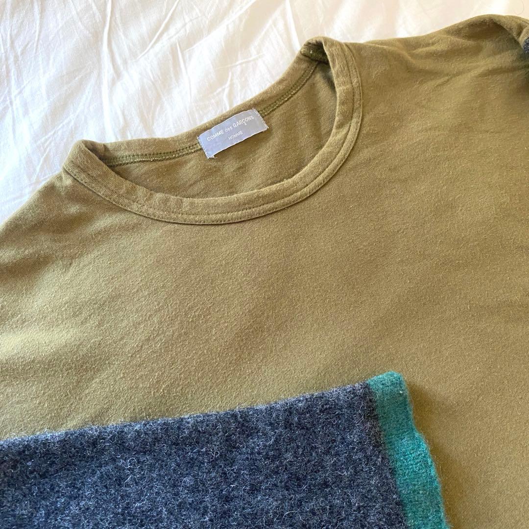 【田中オム】　コムデギャルソン　オム　AD1996 カットソー　ニット　切り替え