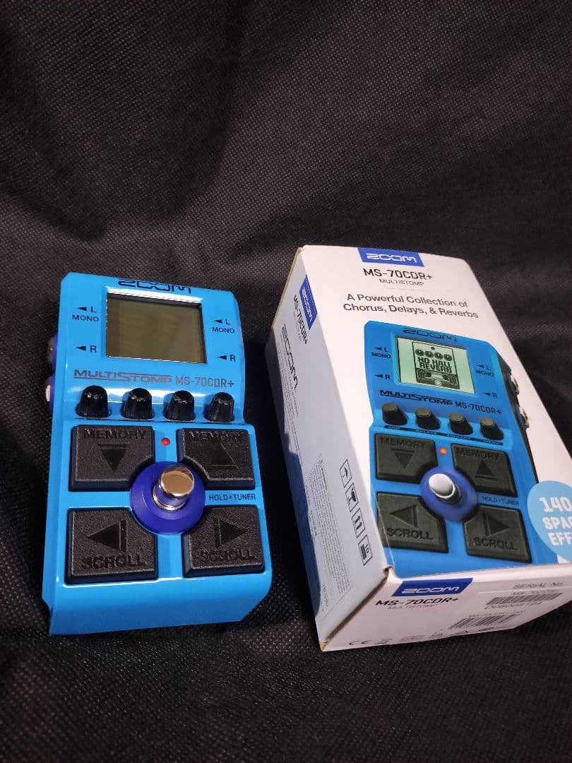 ZOOM MULTISTOMP MS-70CDR+ ギターエフェクター
