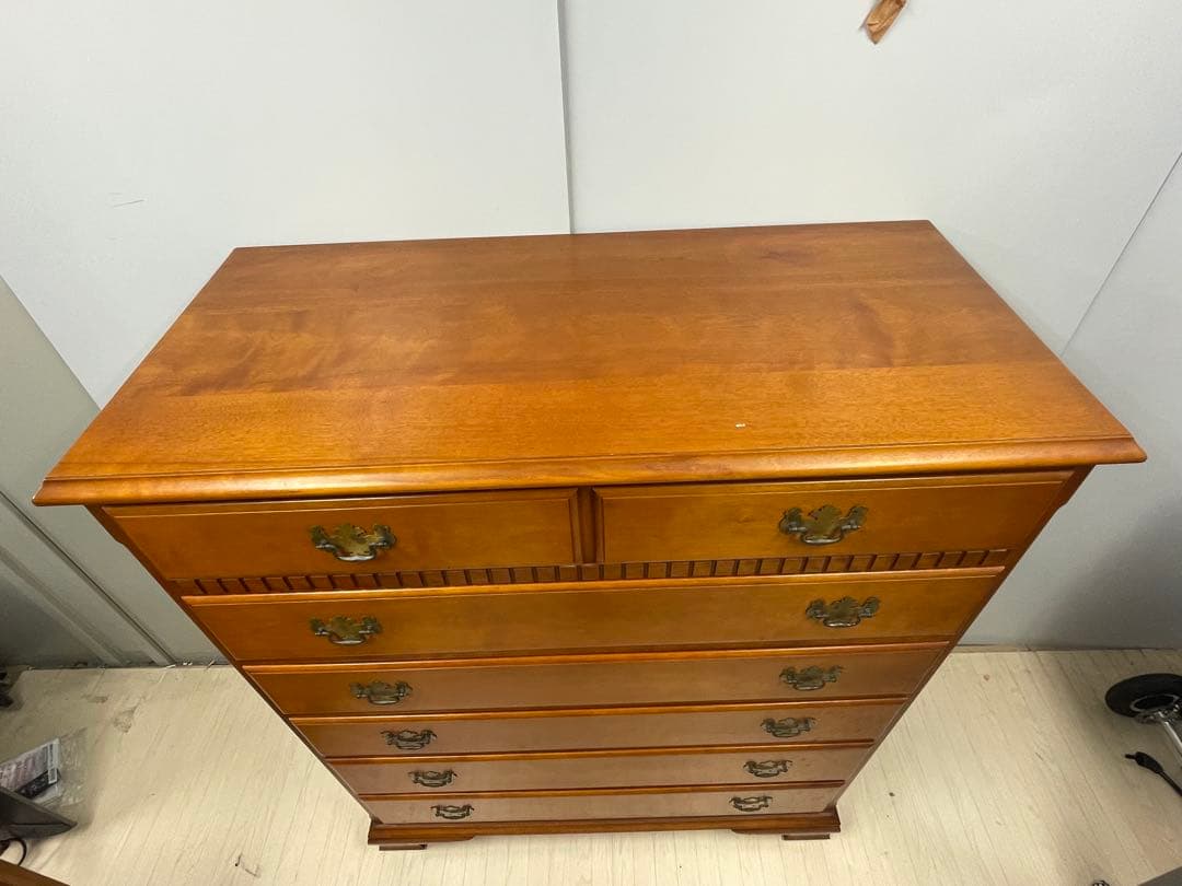 ☆美品☆横浜ダニエル　アンティーク　6段チェスト