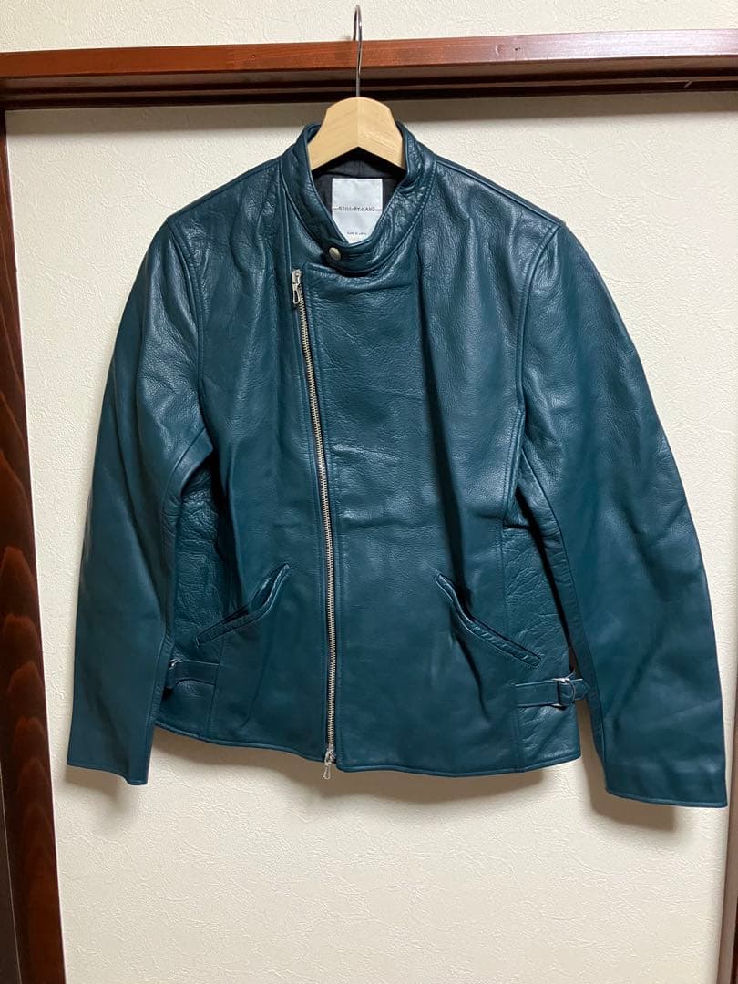 STILL BY HAND セミシングルレザーライダース