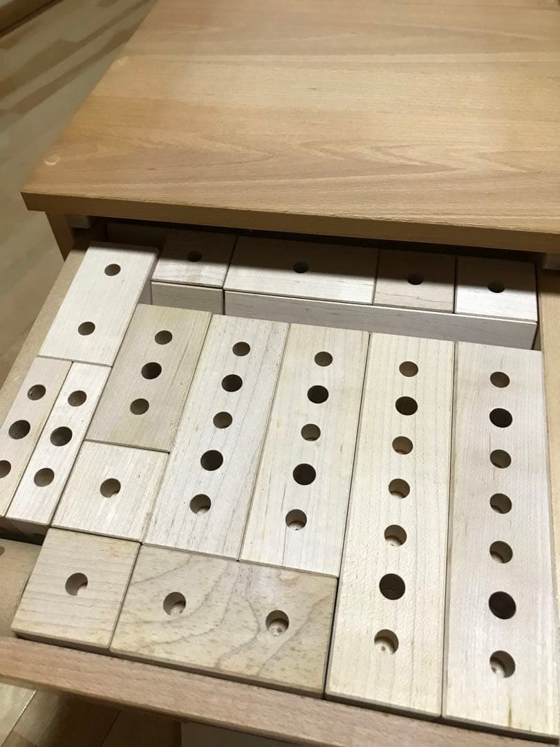【大幅値下げ】GOETHE 木製組み立て玩具　ゲーテのくみ木
