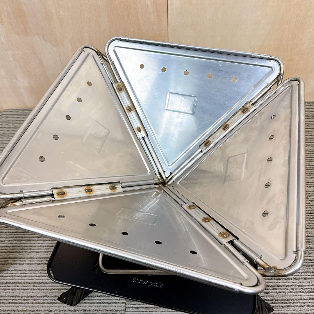 未使用 スノーピーク 焚き火台L ７点フルセット 焚き火台 peak