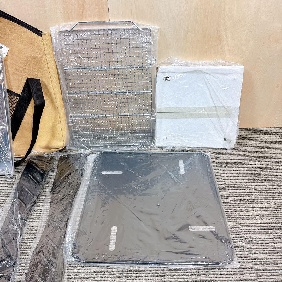 未使用 スノーピーク 焚き火台L ７点フルセット 焚き火台 peak