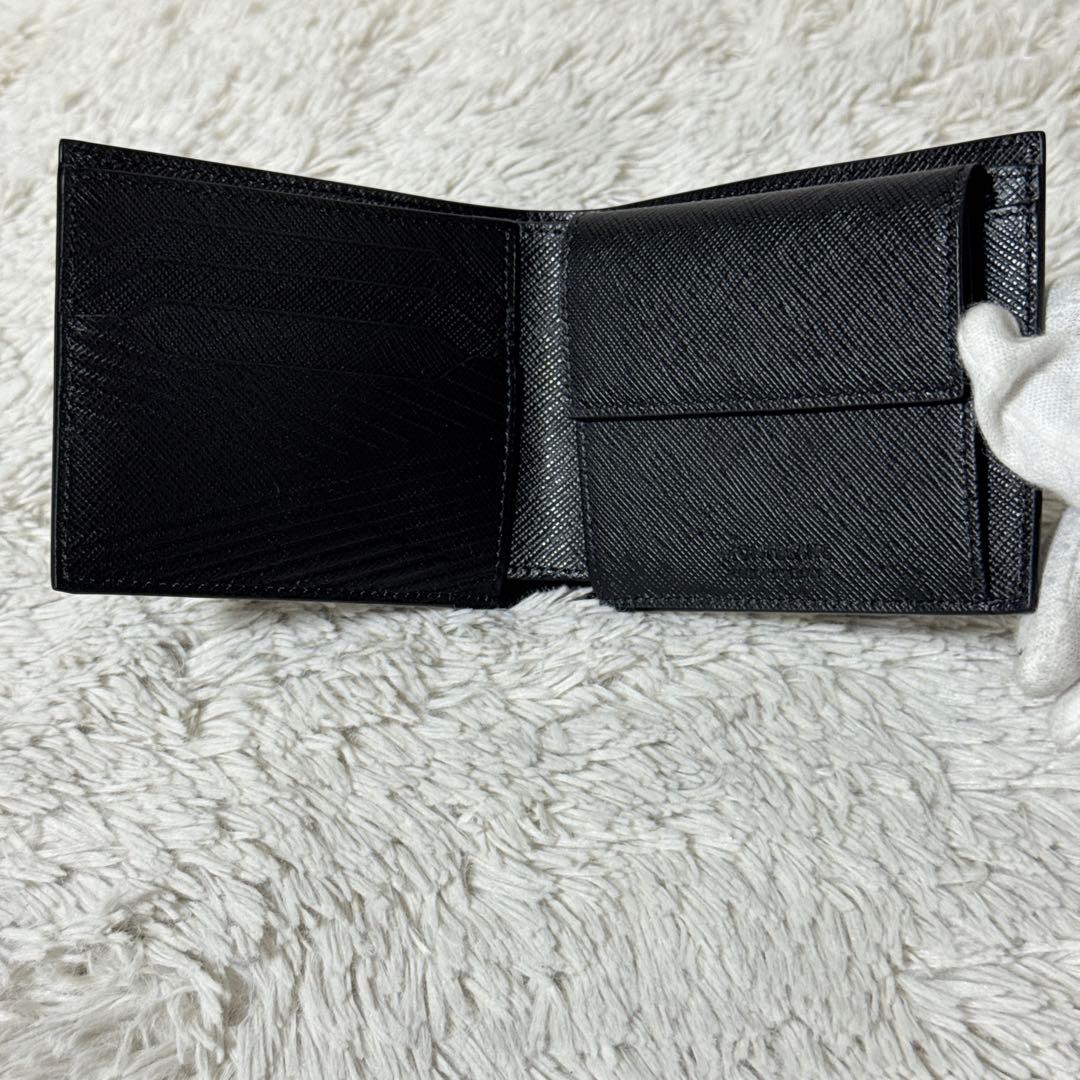 新品✨モンブラン　サルトリアルコレクション　レザー　二つ折り財布　純正