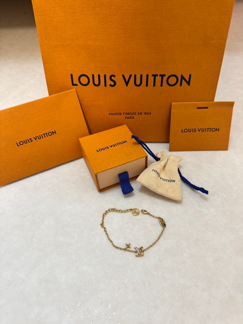 お値下げ 【未使用】Louis Vuitton ゴールド ブレスレット