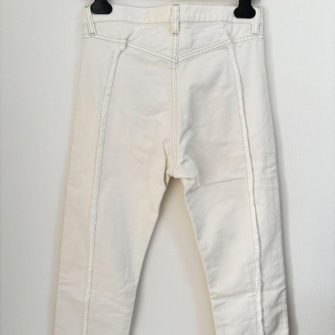 ラスト１【新品】Maison Margiela スキニー ホワイト デニム 36