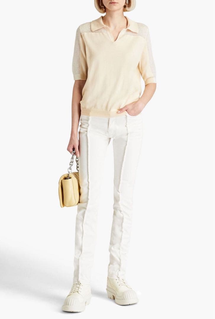 ラスト１【新品】Maison Margiela スキニー ホワイト デニム 36