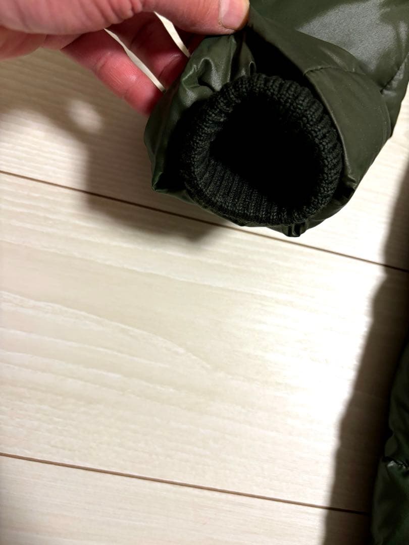 DUVETICAロングダウンコート DENEBカーキ38 極美品