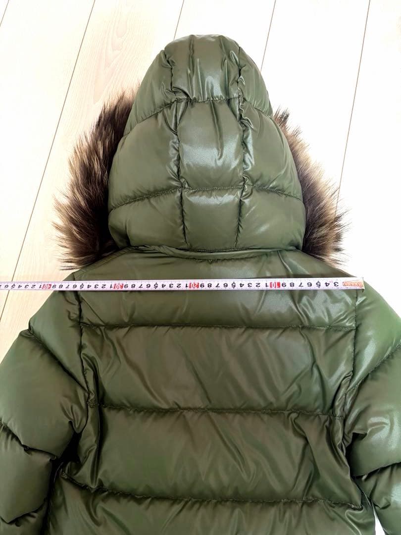 DUVETICAロングダウンコート DENEBカーキ38 極美品