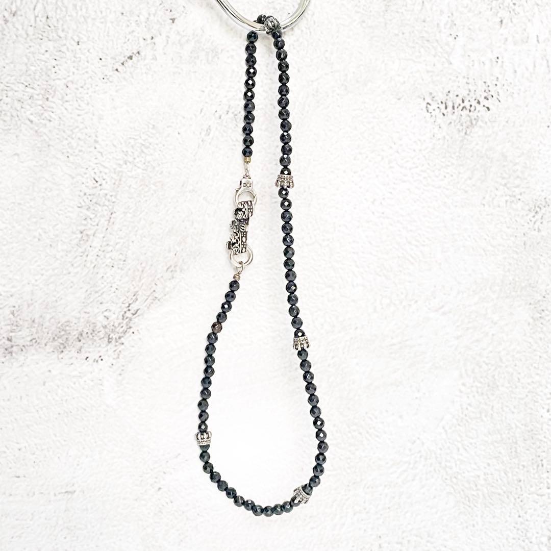 JUSTIN DAVIS クラウン オニキス ブレスレット ブラック sv925