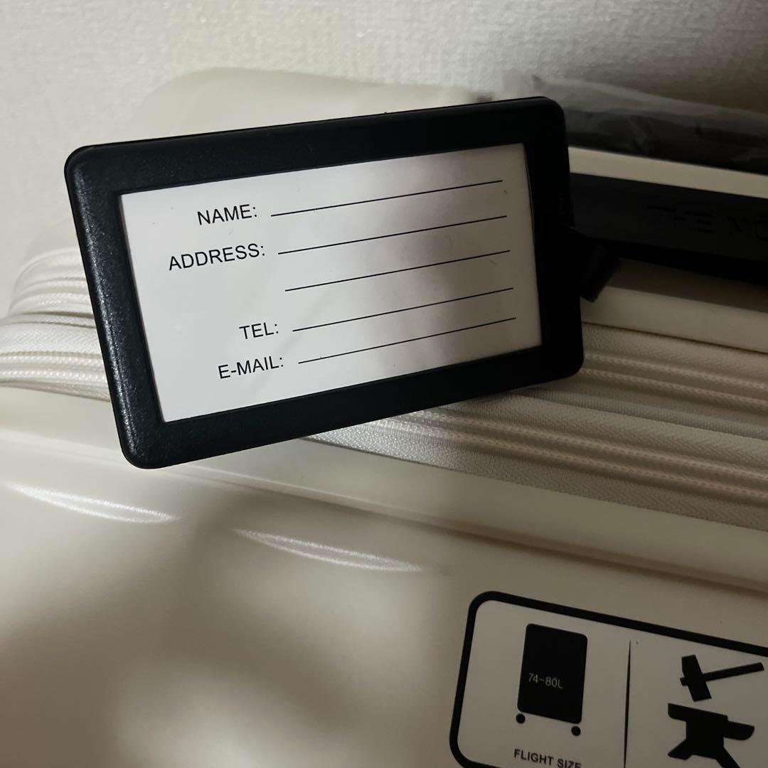 THE NORTH FACE キャリーケース　スーツケース　24インチ　白