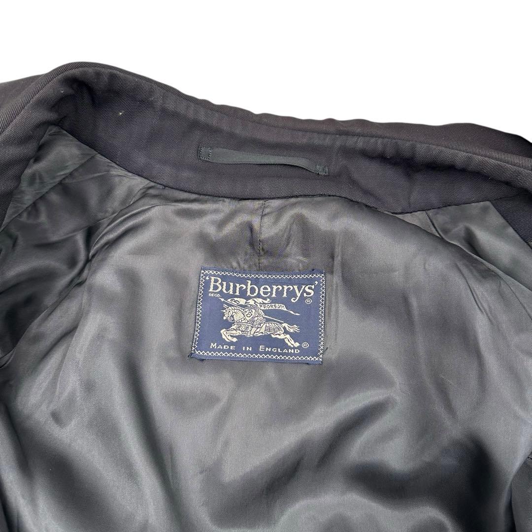 70〜80's イギリス製 バーバリー ウールコート BURBERRY