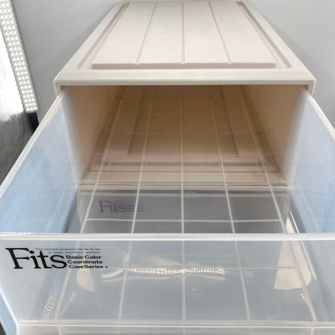 天馬 Fits フィッツケース ロングL 3個 幅44×奥行74×高23cm