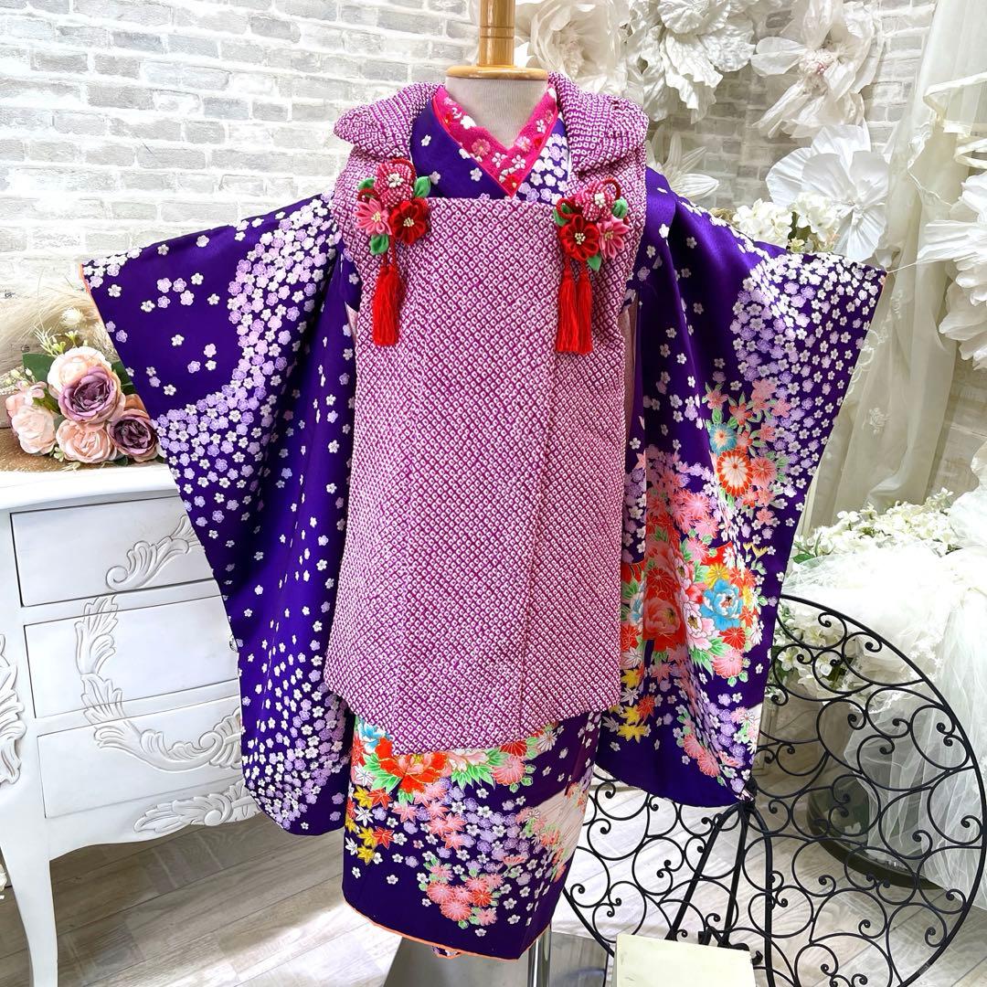 あずき★七五三被布セット★3歳女の子