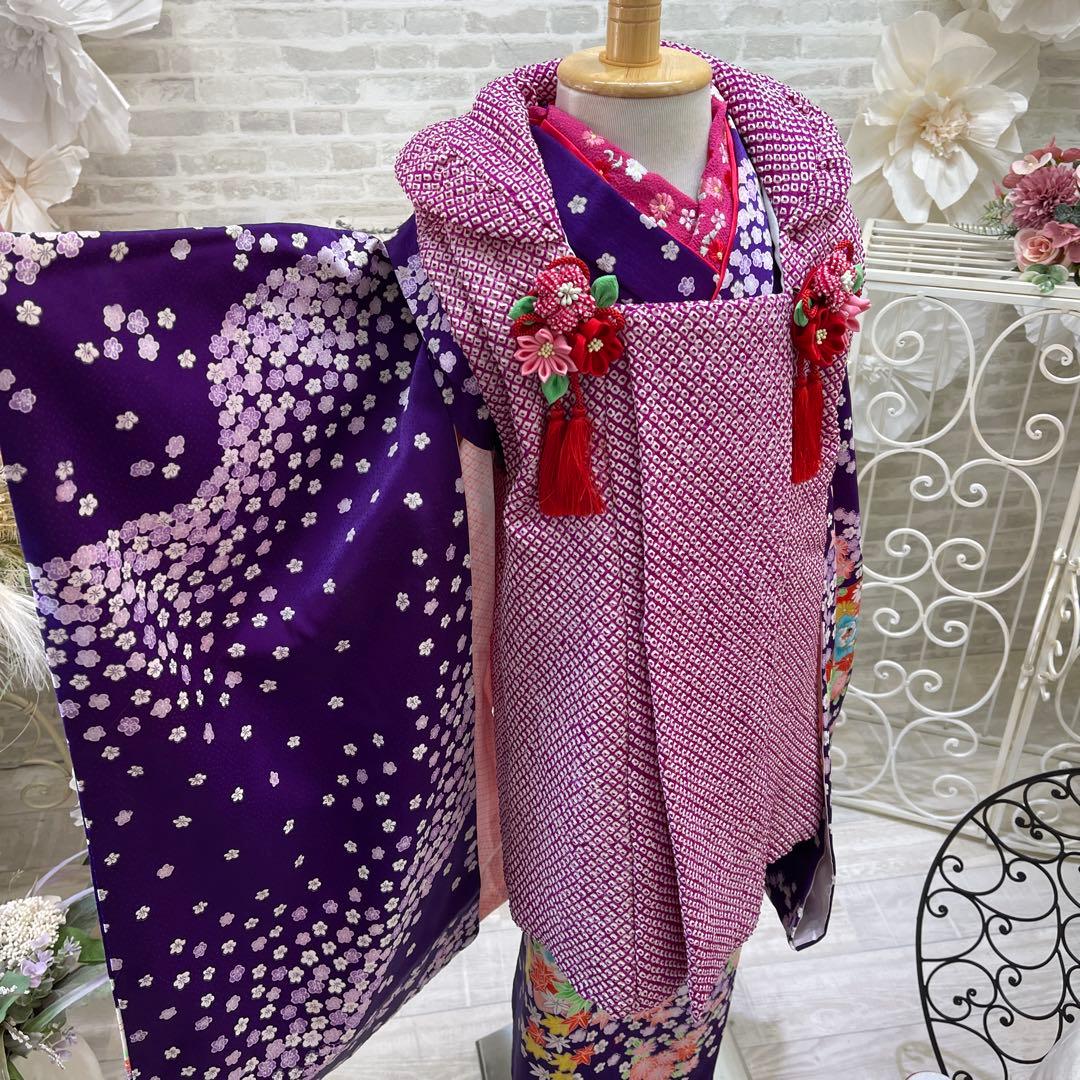 あずき★七五三被布セット★3歳女の子