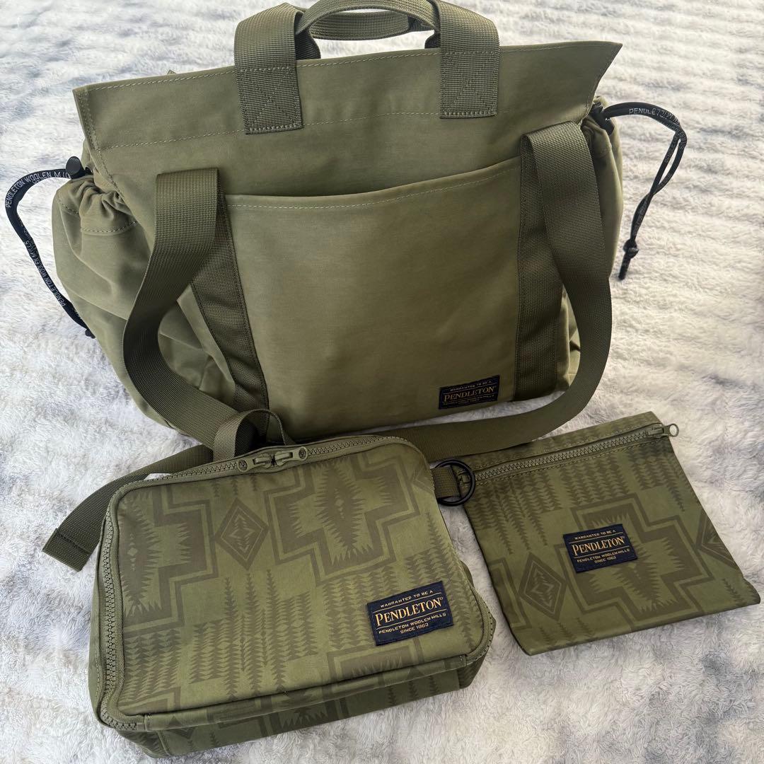 PENDLETON×Marie Inaba マザーズバッグ ペンドルトン