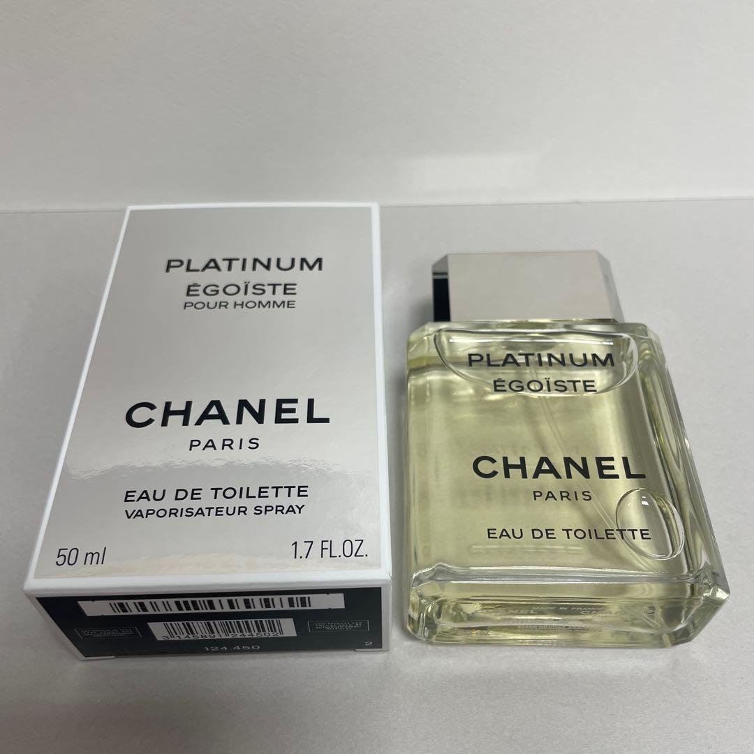 未使用 CHANEL エゴイスト プラチナム オードゥ トワレット50ml
