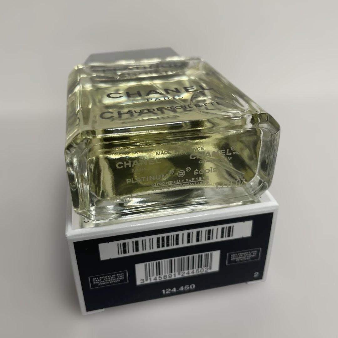 未使用 CHANEL エゴイスト プラチナム オードゥ トワレット50ml